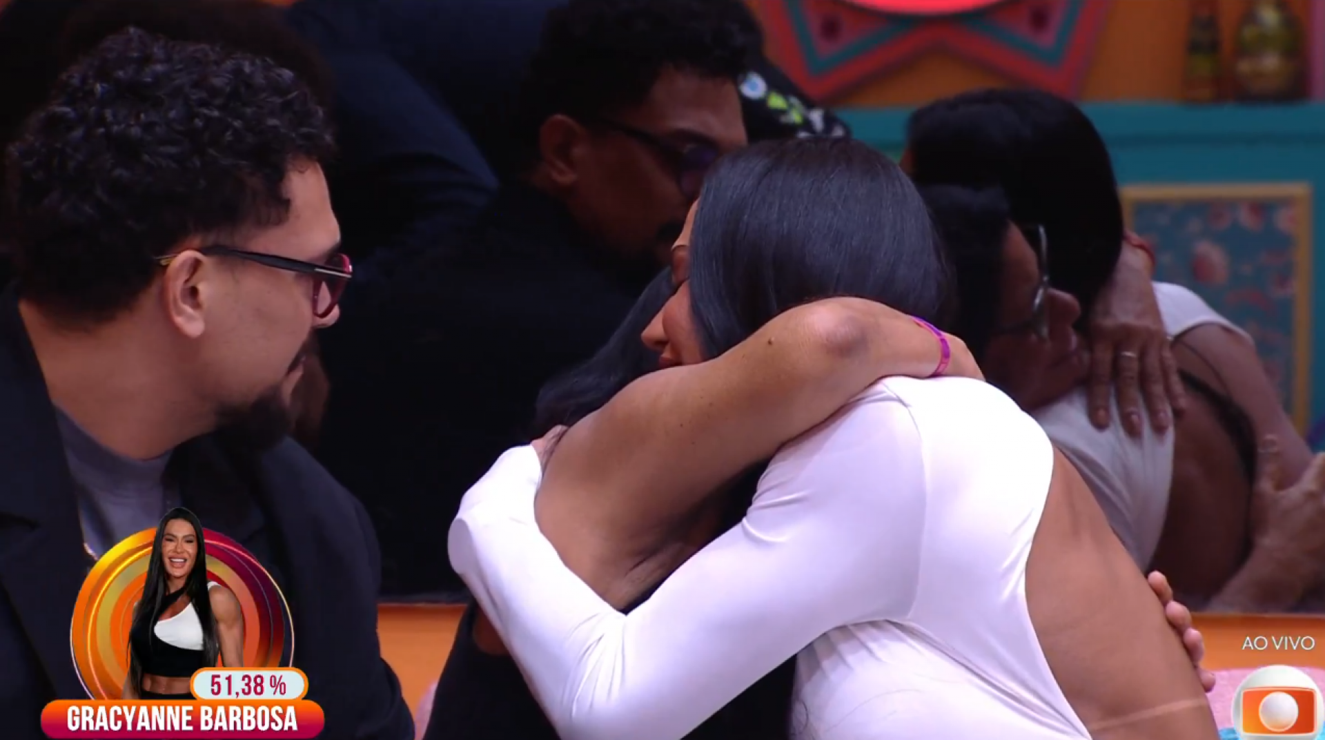 BBB 25: Gracyanne Barbosa é eliminada com 51,38% dos votos - Reprodução de vídeo / X