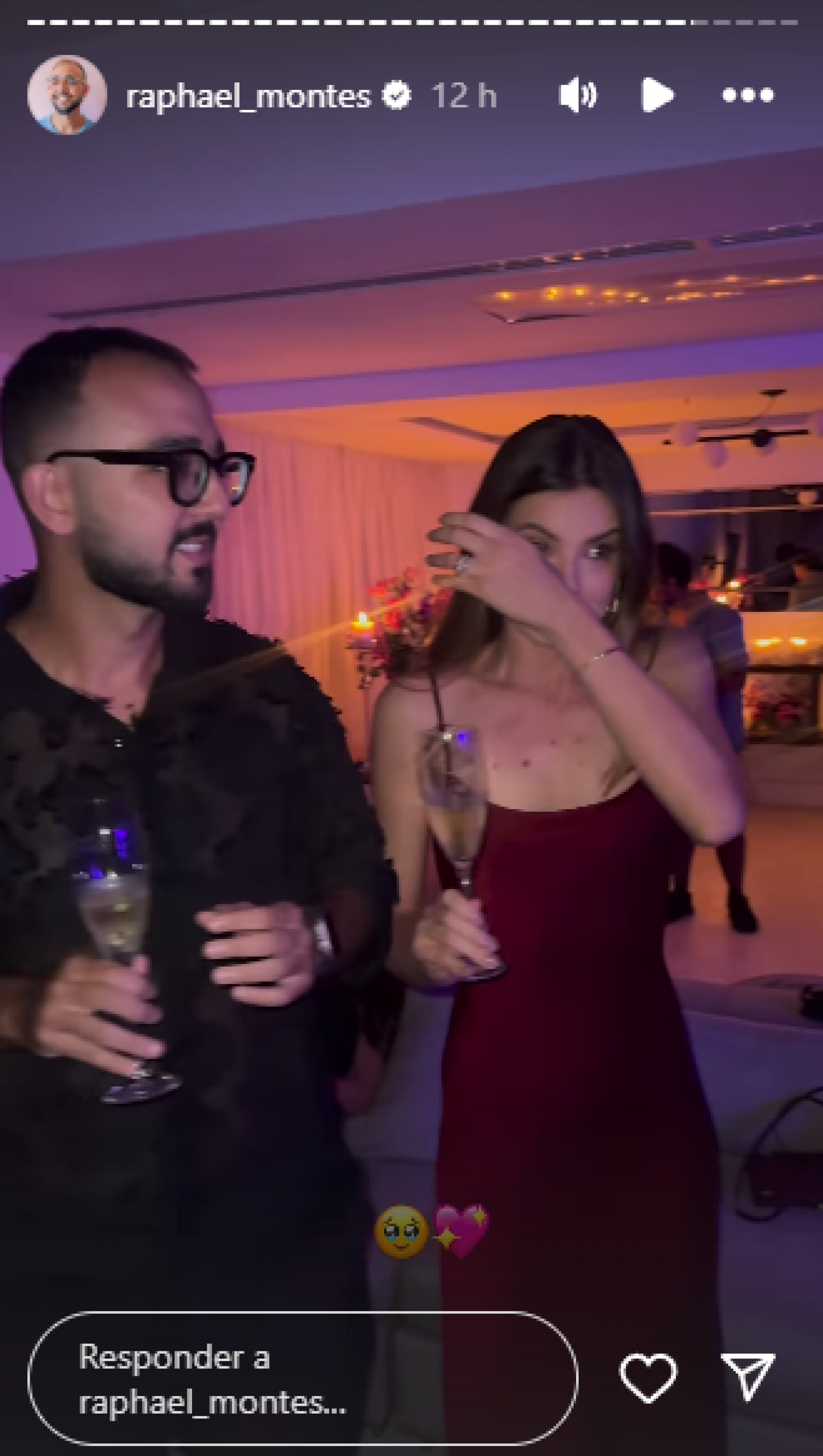 Raphael Montes e Camila Queiroz - Reprodução de vídeo / Instagram