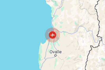 Chile registra terremoto de magnitude 5,3