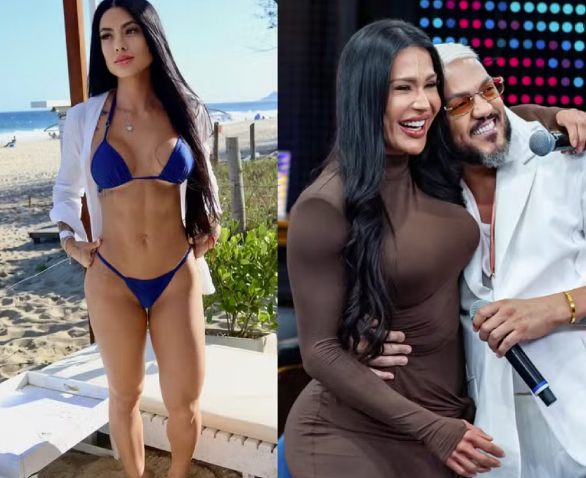 Rayane Figliuzzi se pronuncia após encontro de Belo e Gracyanne no Domingão do Huck - reprodução Instagram