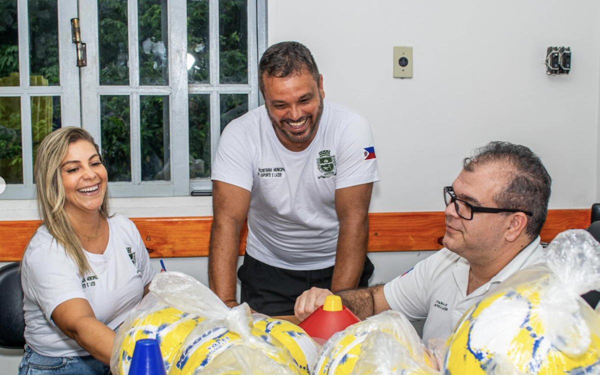 Materiais esportivos ser&atilde;o utilizados em aulas de pr&aacute;ticas esportivas - Divulga&ccedil;&atilde;o