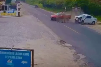 Colisão deixa ferido em Araruama