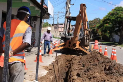 Obras de cinturões sanitários avançam em bairros de São Pedro da Aldeia