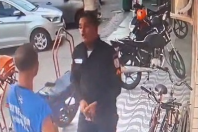 Vídeo: entregador é agredido e ameaçado por falso PM na Zona Norte 