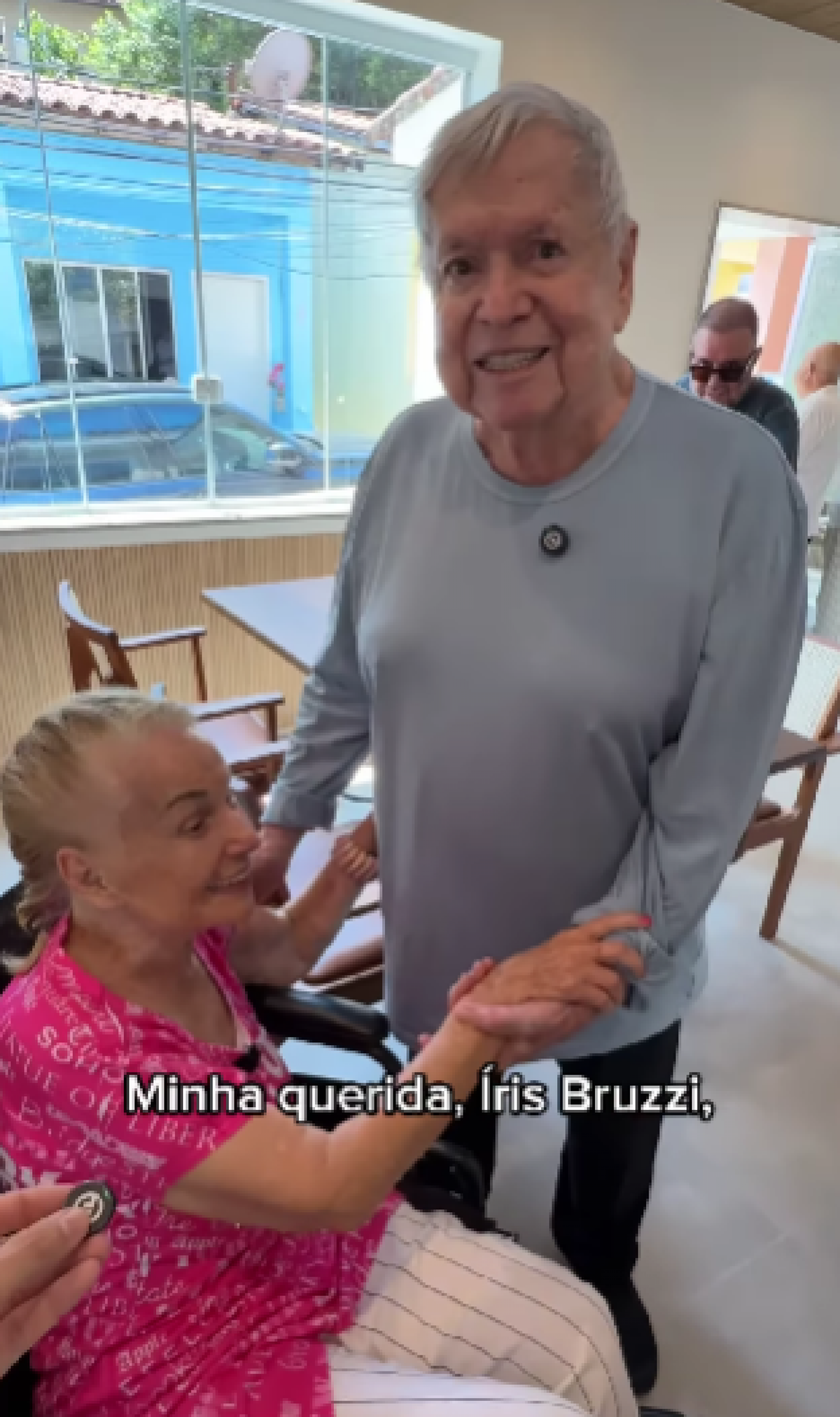 Íris Bruzzi e Boni - Reprodução de vídeo / Instagram