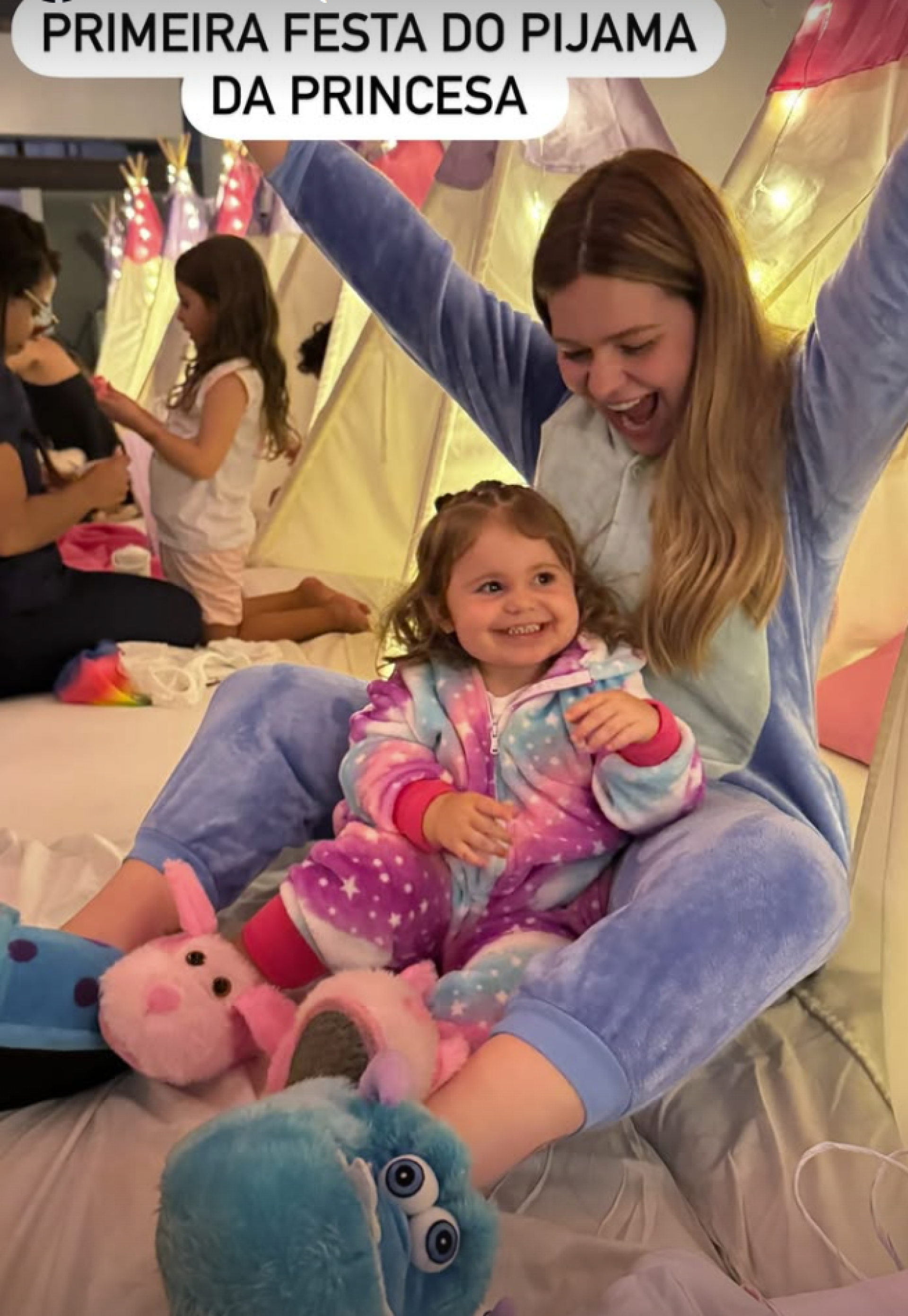 Viih Tube compartilha primeira festa do pijama de Lua e encanta seguidores - reprodução Instagram