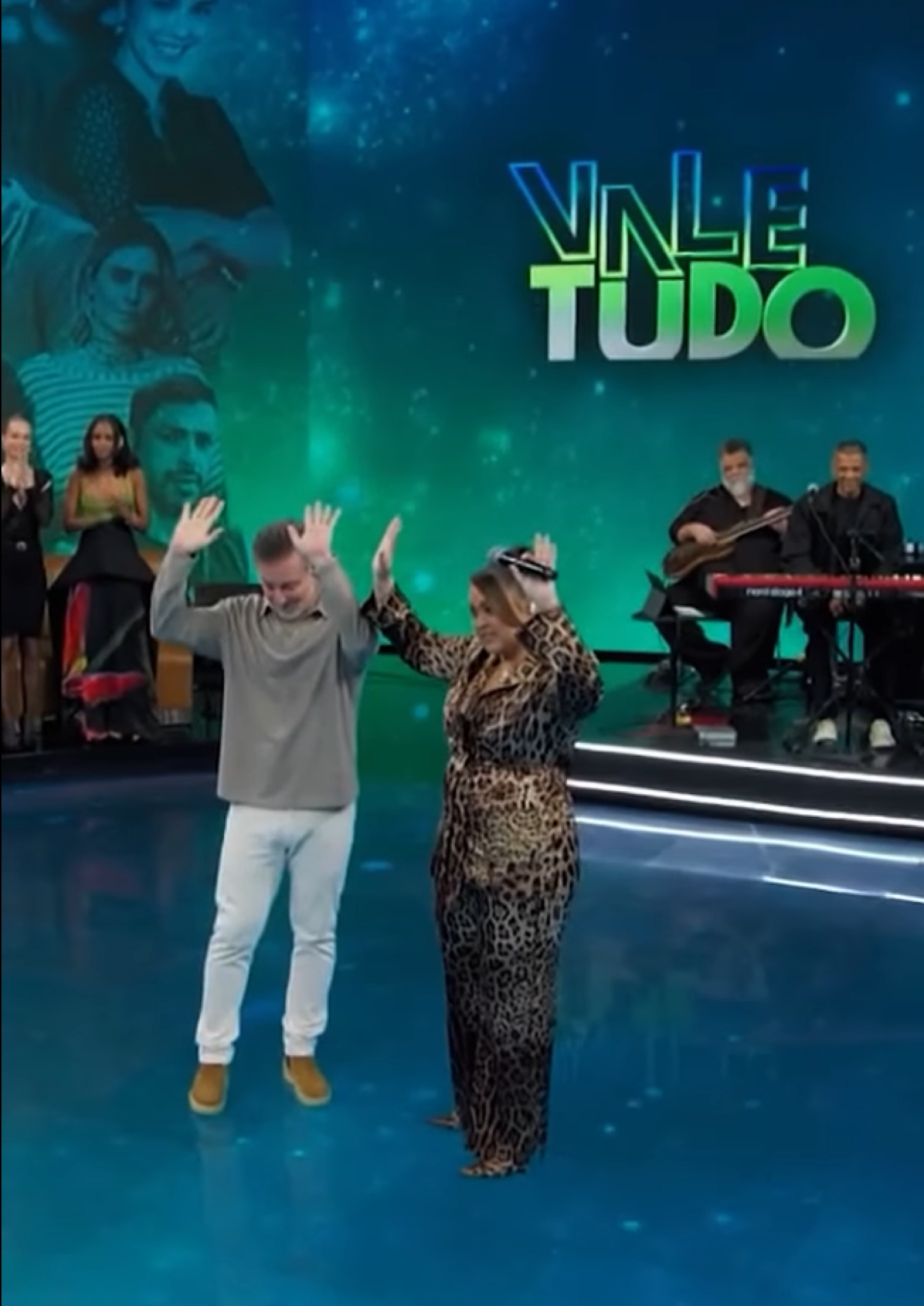 Preta Gil celebra recuperação ao interpretar no Domingão com Huck   - reprodução Instagram