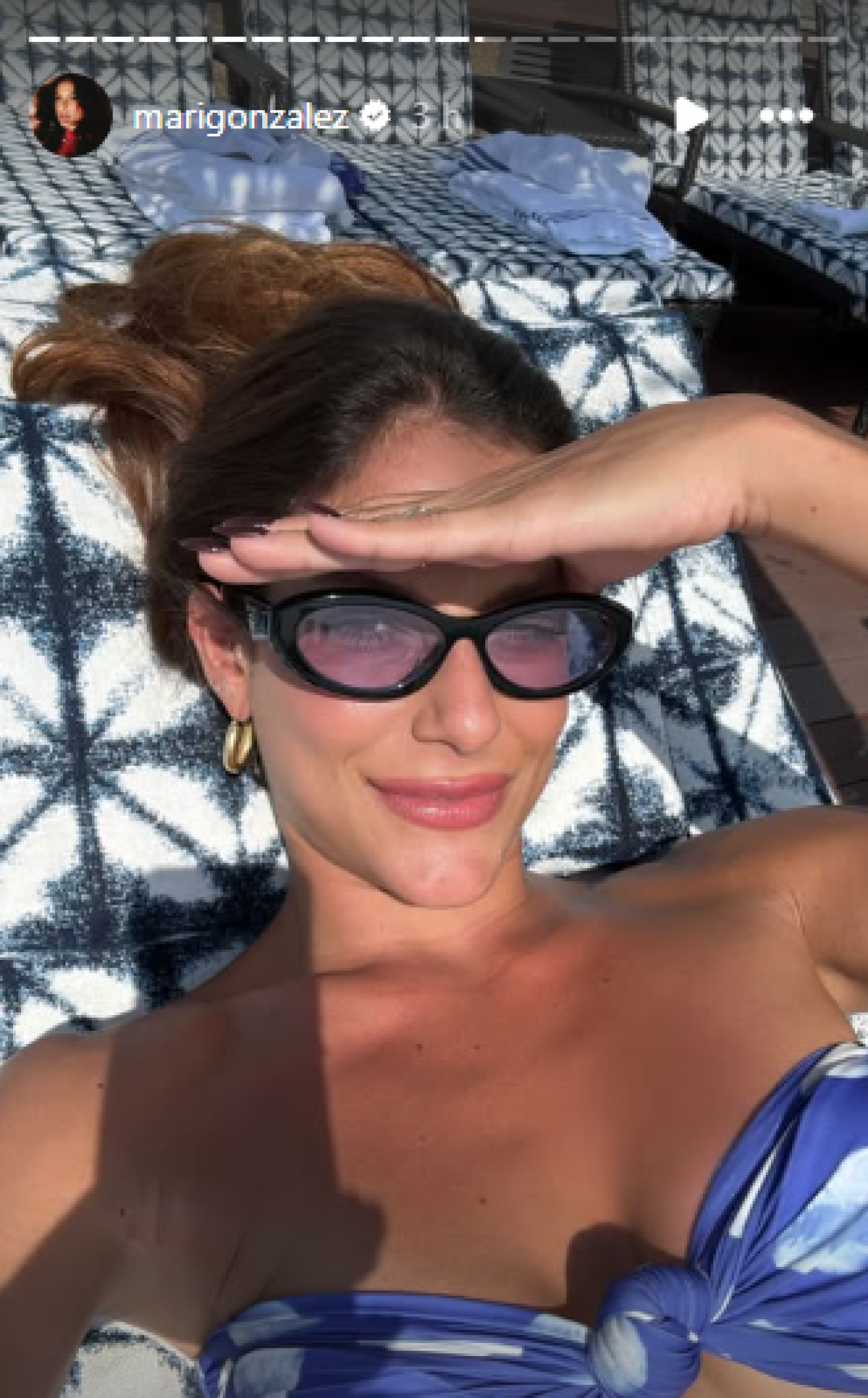 Mari Gonzalez aproveita dia de piscina em Singapura - Reprodução / Instagram