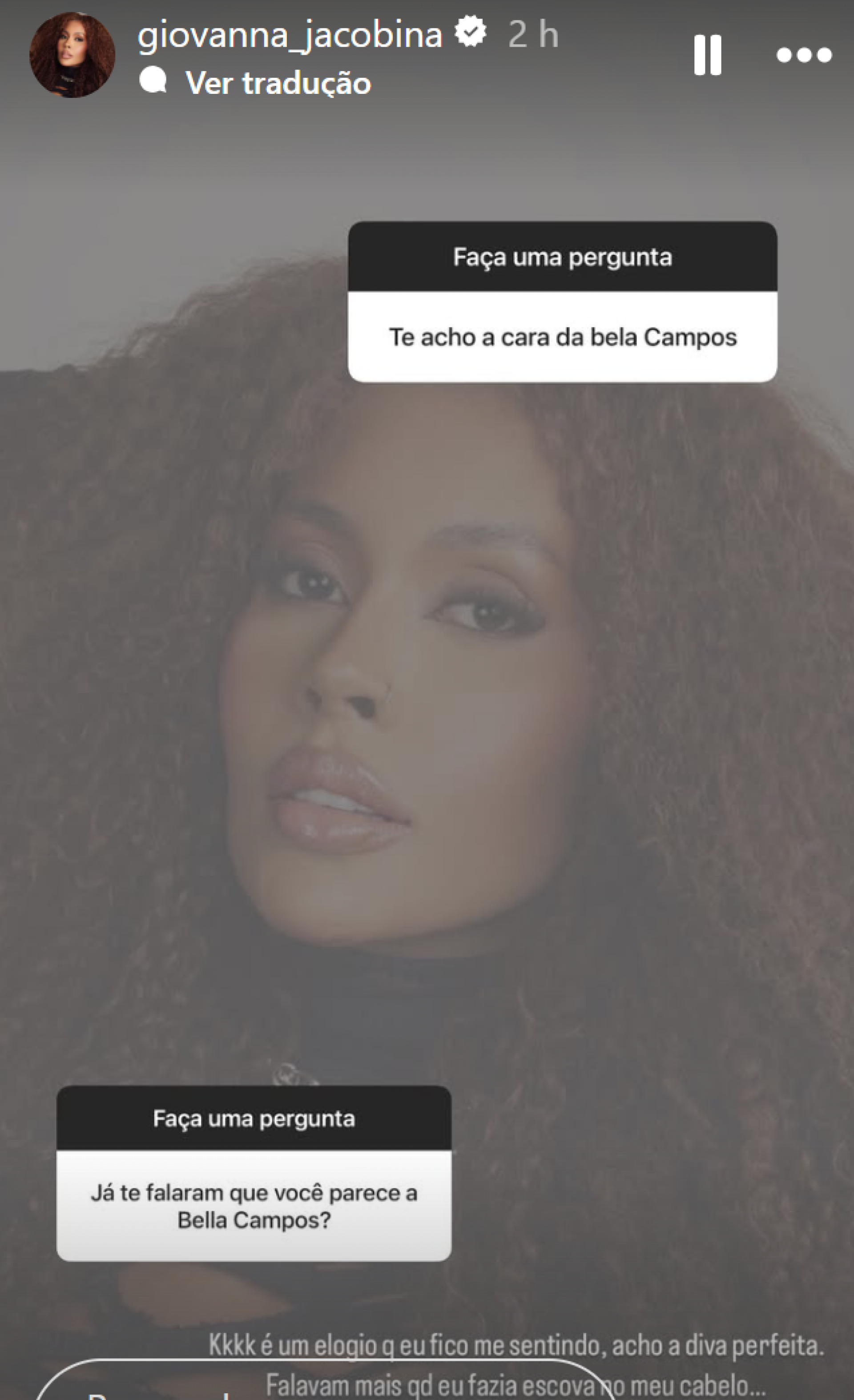 Giovanna Jacobina - reprodução Instagram