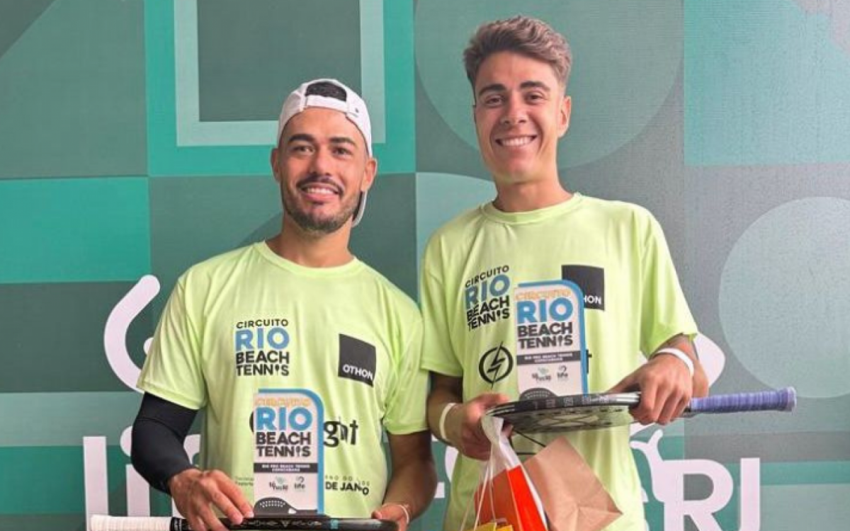  Felipe Souza e Lucas Clalp (irmão do jornalista Gabriel Clalp) são de Itaperuna-RJ, e treinam na Arena Gandra