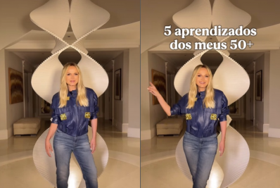 Eliana fala sobre aprendizados da vida depois dos 50 anos 