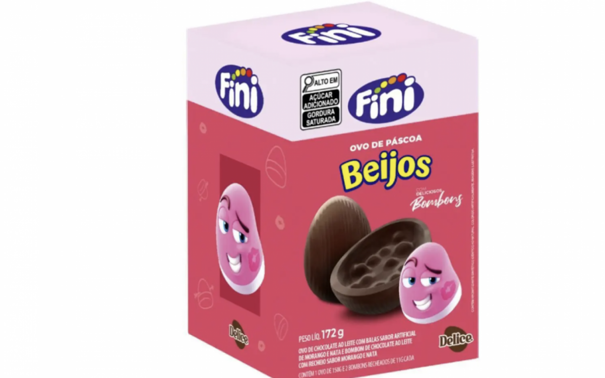 Ovo Fini sabor Beijos est&aacute; por R$64,99 nas Americanas - Reprodu&ccedil;&atilde;o / Americanas 