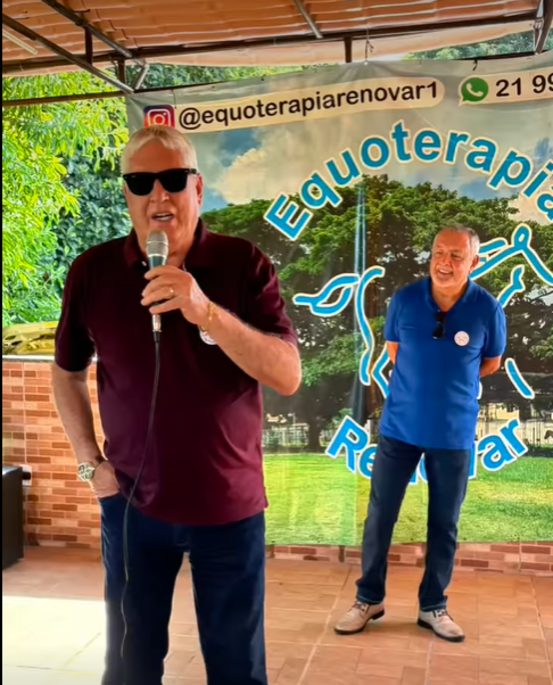 O secret&aacute;rio de Seguran&ccedil;a de Nil&oacute;polis, Coronel D?Ambr&oacute;sio, participou do evento no 20&ordm; BPM - Reprodu&ccedil;&atilde;o / 20&ordm; BPM