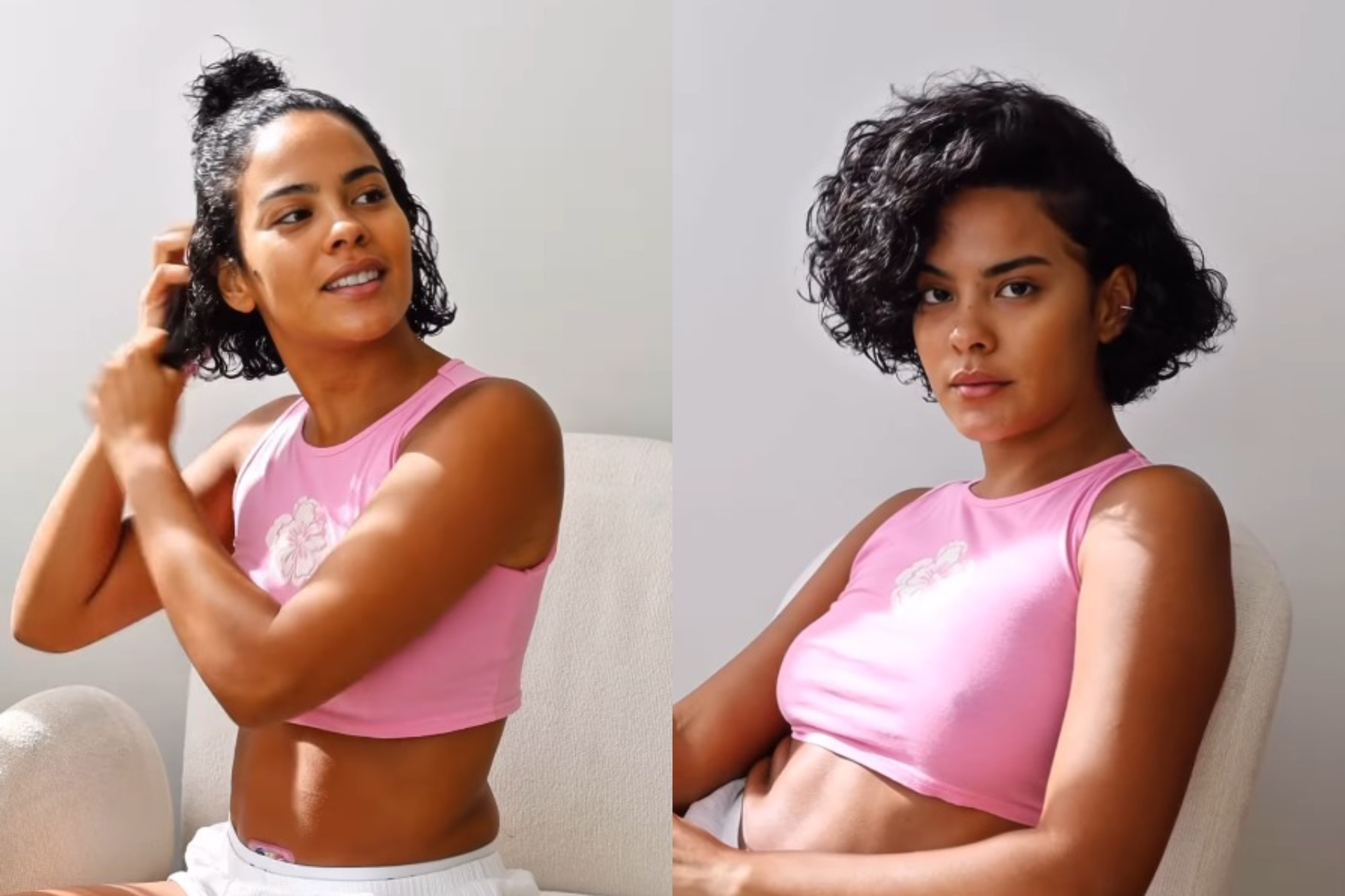 Bella Campos mostra nova rotina capilar  - Reprodução / Instagram