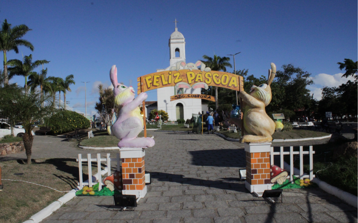 Decoração especial de Páscoa