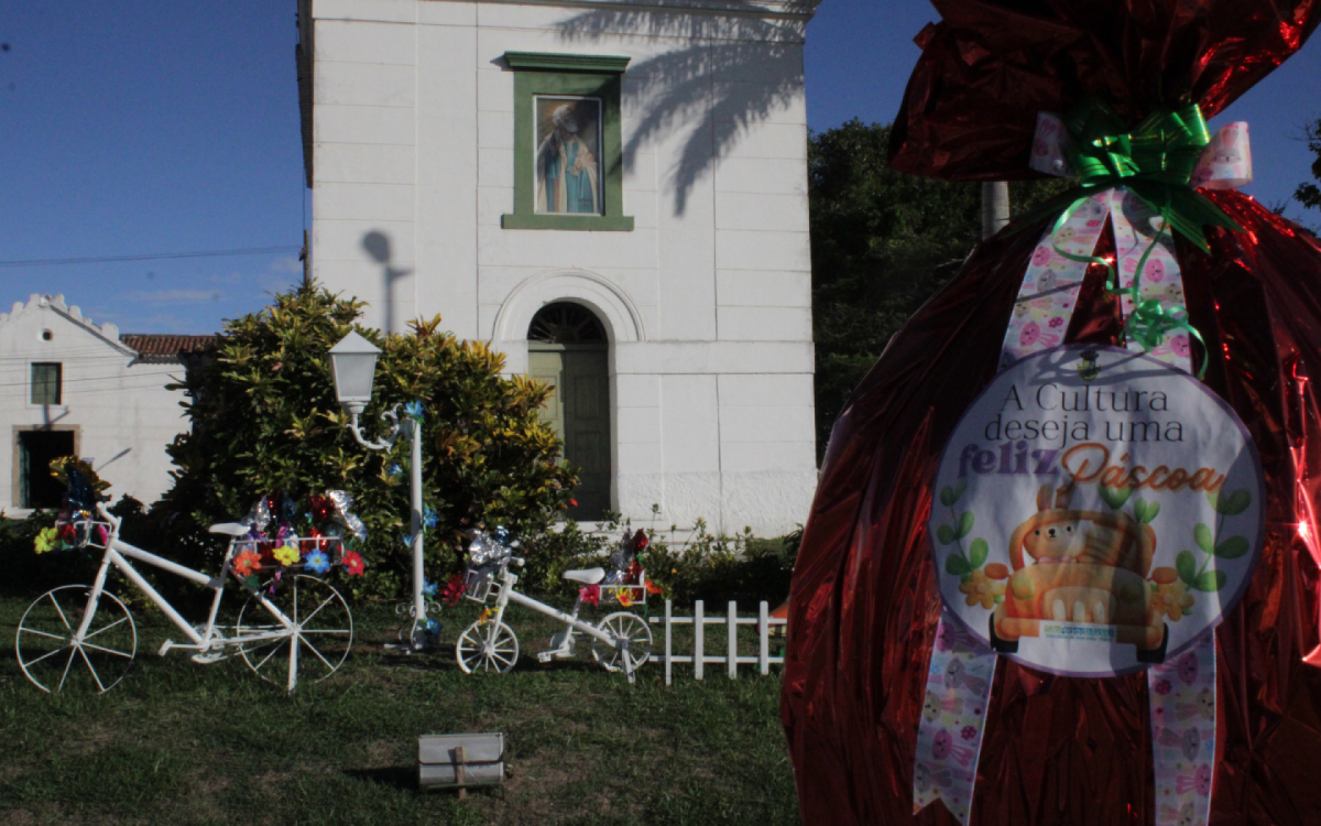 Decoração especial de Páscoa