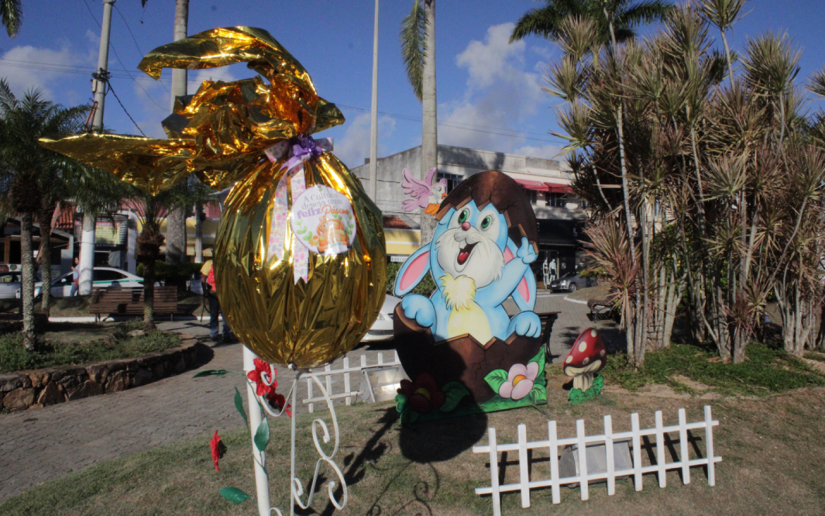 Decoração especial de Páscoa