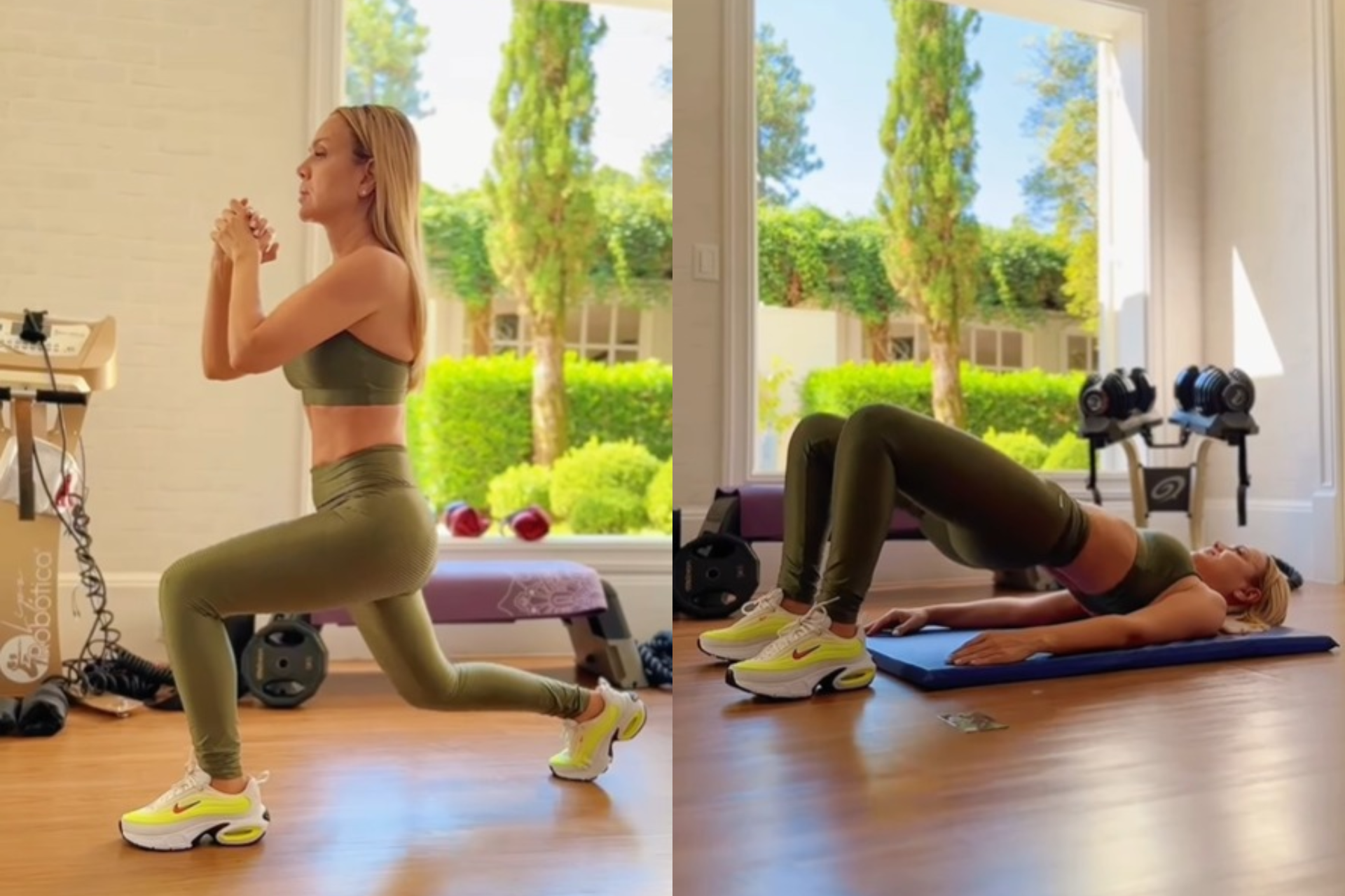 Eliana exibe detalhes do treino na academia - Reprodução Instagram