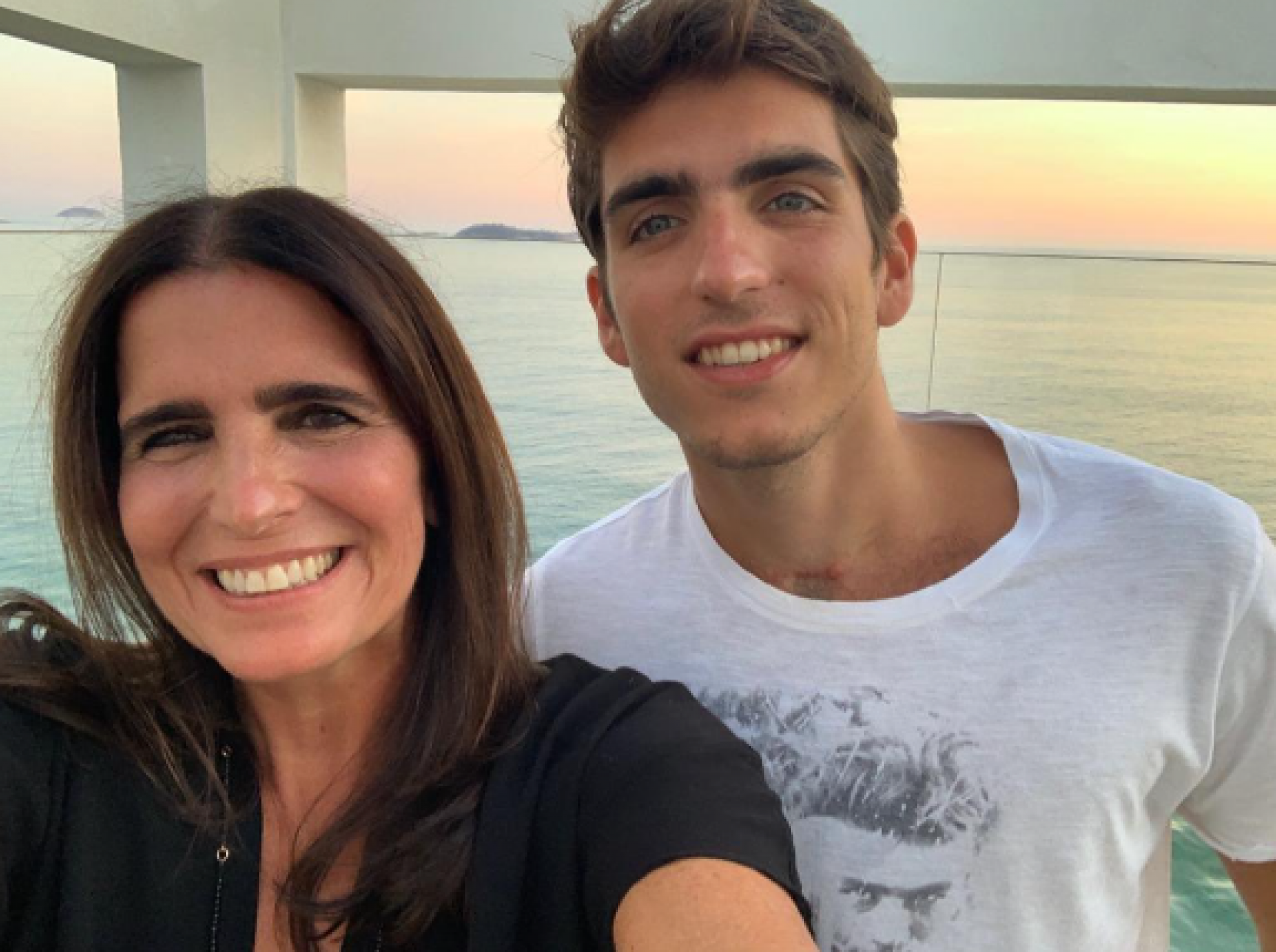 Malu Mader e o filho, João Mader Bellotto - Reprodução / Instagram