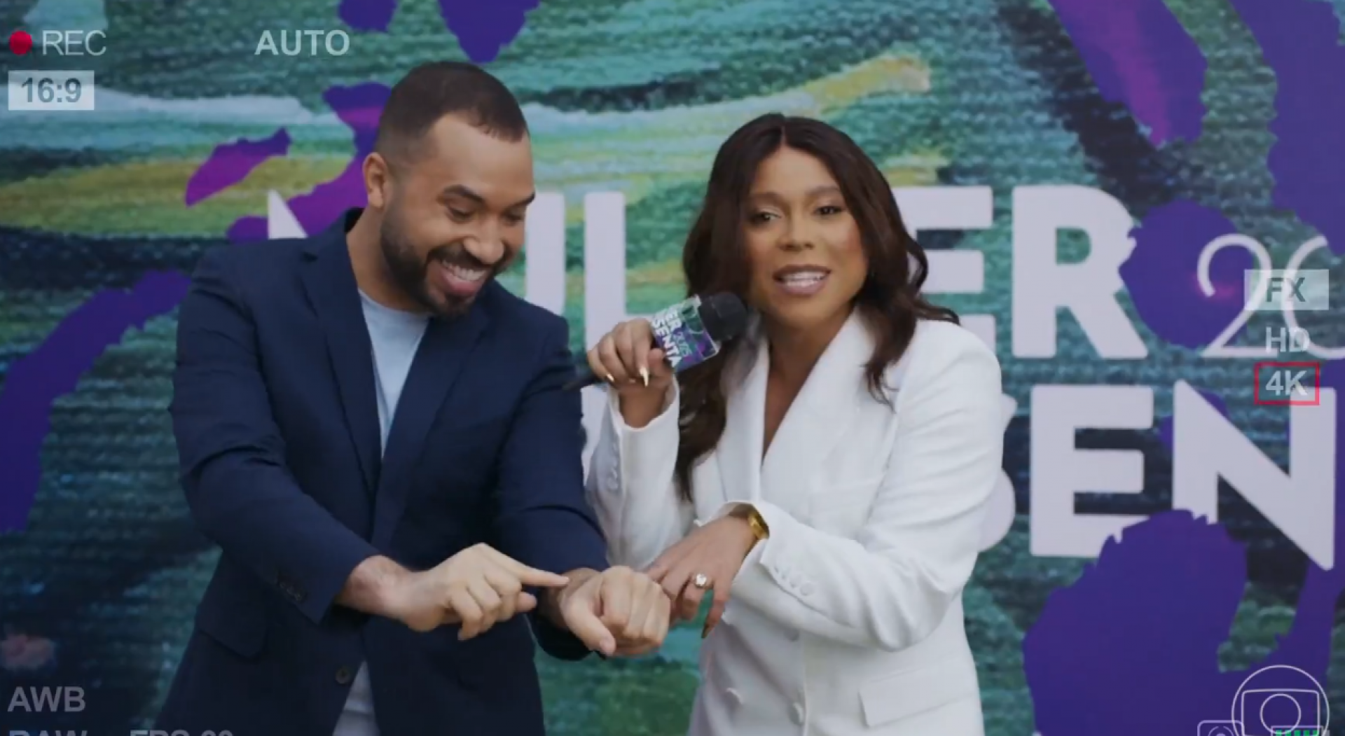 Blogueirinha e Gil do Vigor comemoram participações em 'Vale Tudo' - Reprodução de vídeo / X