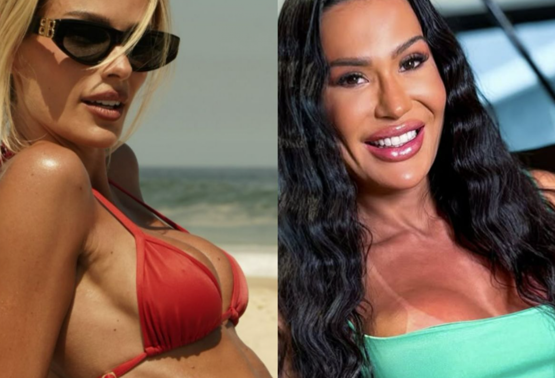 Após ataques em show, Yasmin Brunet é defendida por Gracyanne Barbosa - reprodução Instagram