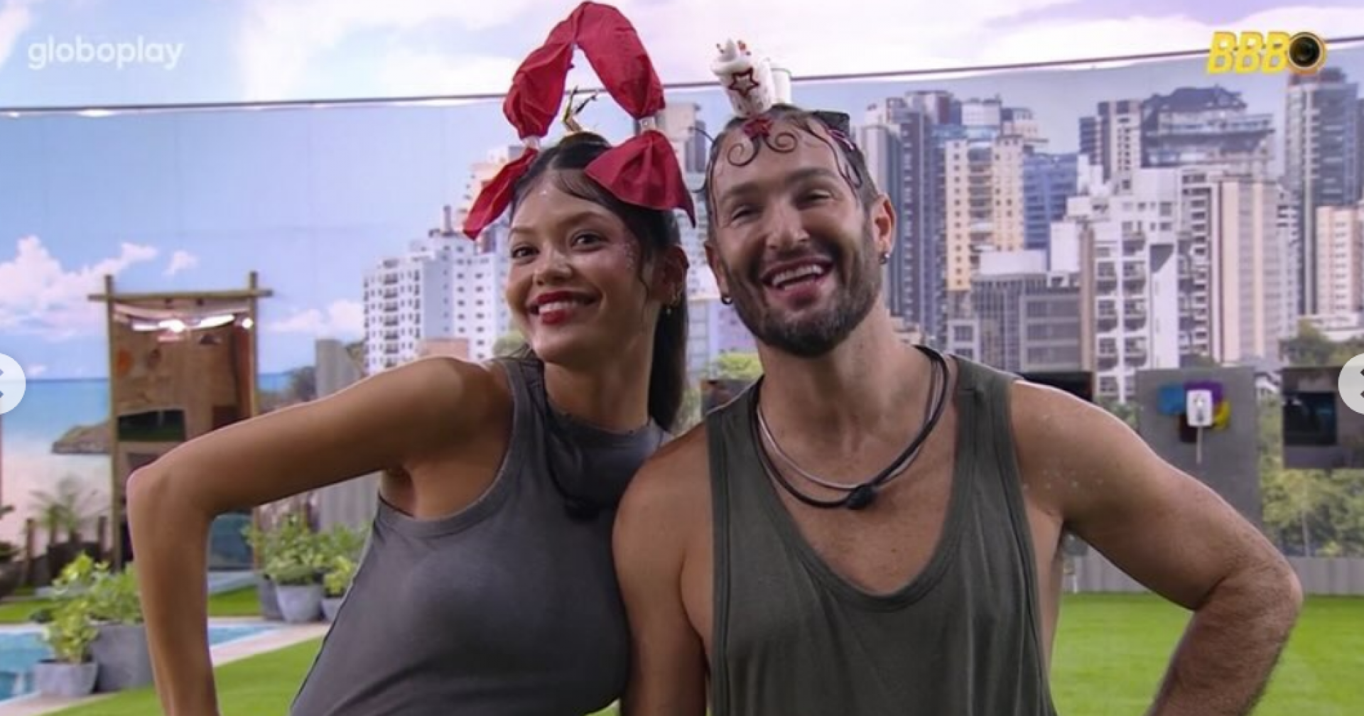 Diego Hypolito e Vitória Strada - Globoplay