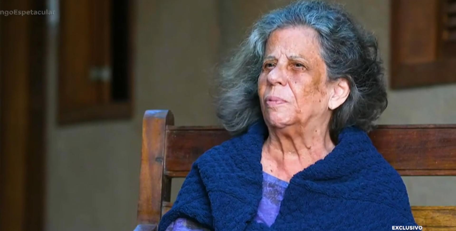 Maria Gladys, em entrevista do último mês de abril - Reprodução / Record