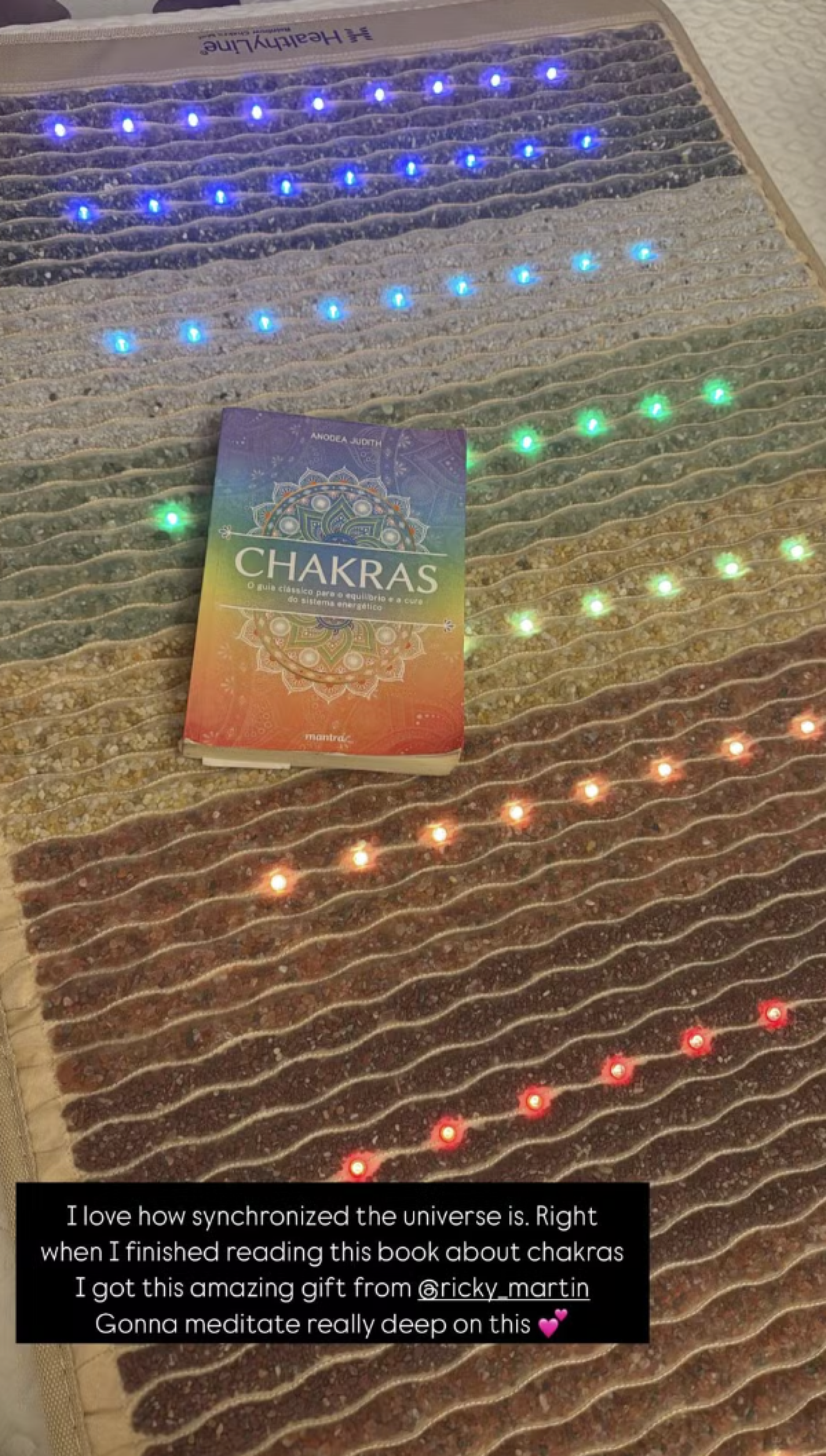 Ricky Martin surpreende Anitta com presente espiritual avaliado em R$ 11,5 mil - reprodução Instagram