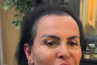 Gretchen mostra novo aplique capilar antes de participar do 'Power Couple' 