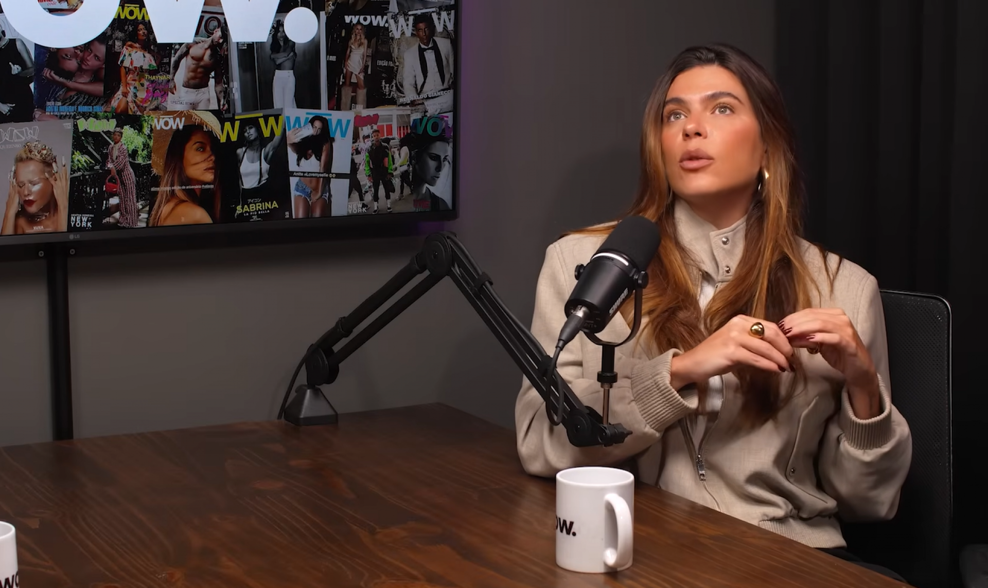 Mariana Goldfarb deixa para trás a necessidade de se desculpar por sua aparência - reprodução Youtube