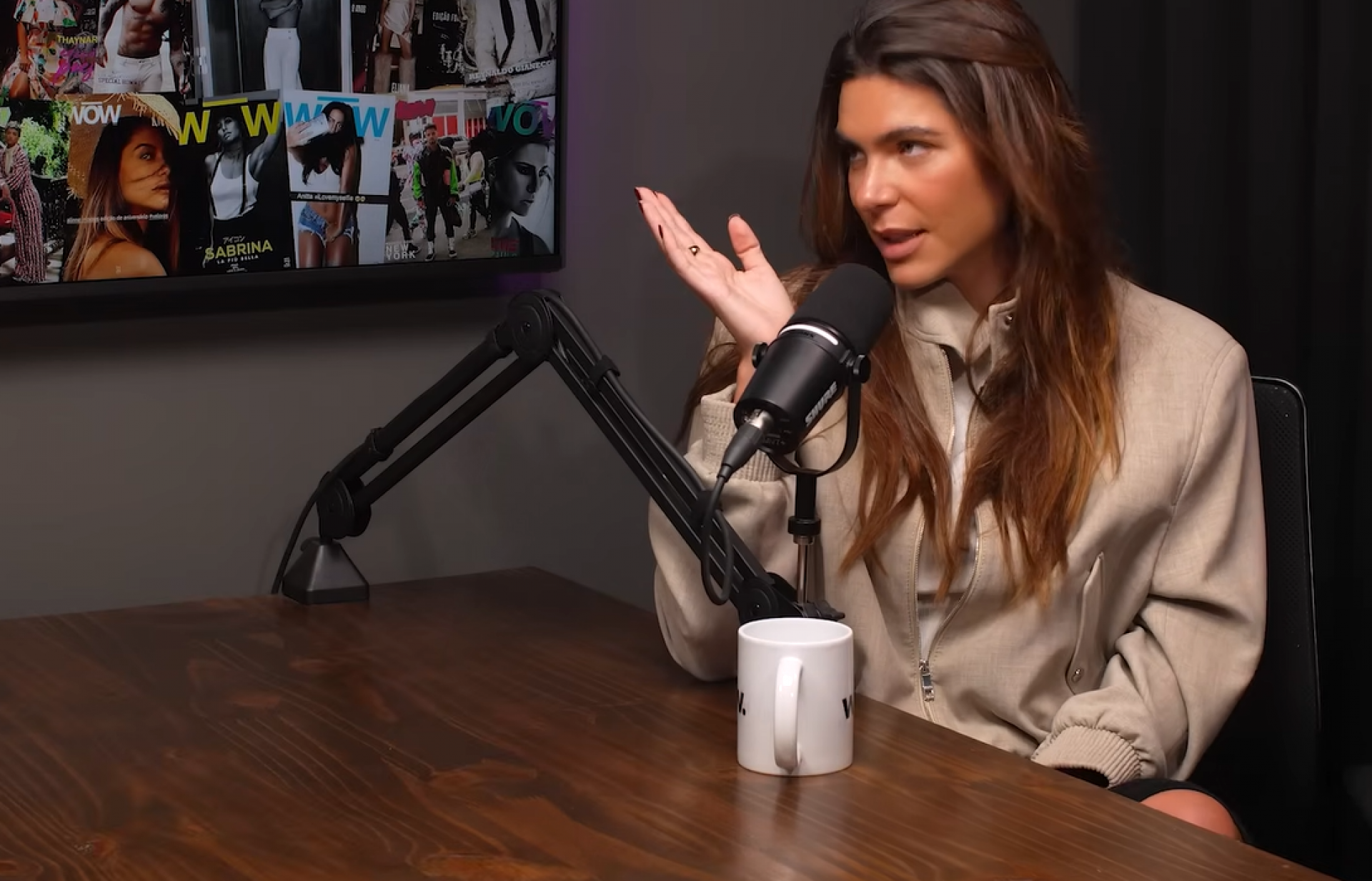 Mariana Goldfarb deixa para trás a necessidade de se desculpar por sua aparência - reprodução Youtube