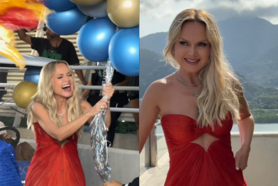 Eliana mostra detalhes do vídeo de abertura da festa de 60 anos da Globo