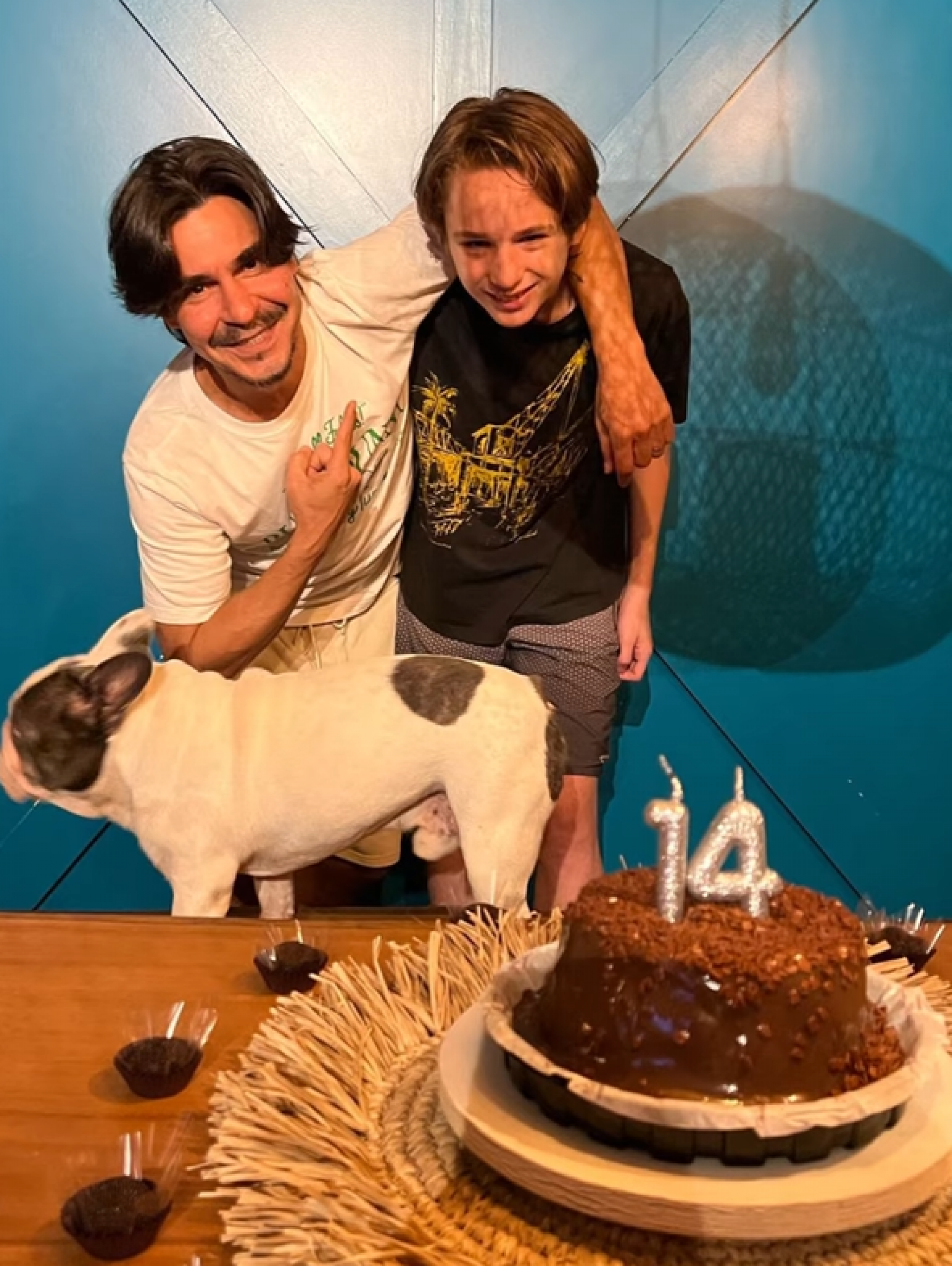 André Gonçalves emociona seguidores com homenagem ao filho de Danielle Winits - reprodução Instagram