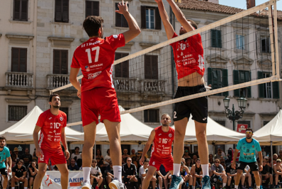 Torneio de Vôlei de Praia na cidade