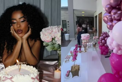 Lorena Maria flagra festa surpresa ao chegar mais cedo em casa