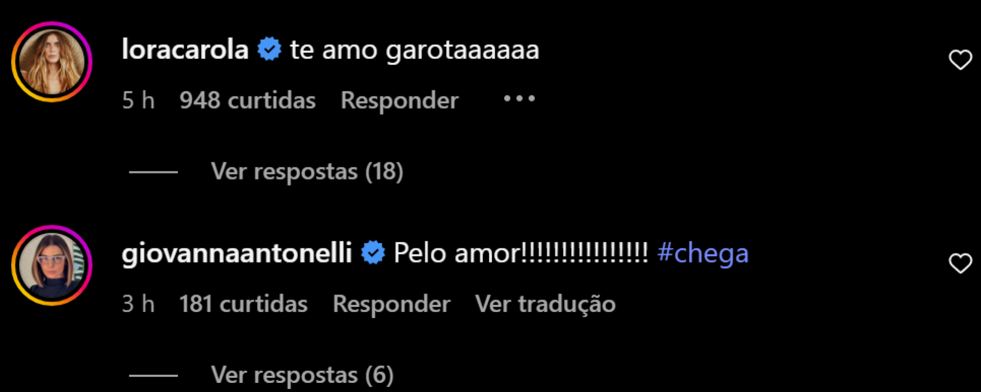 Alice recebeu apoio de colegas do meio artístico após se posicionar sobre o tema  - reprodução Instagram