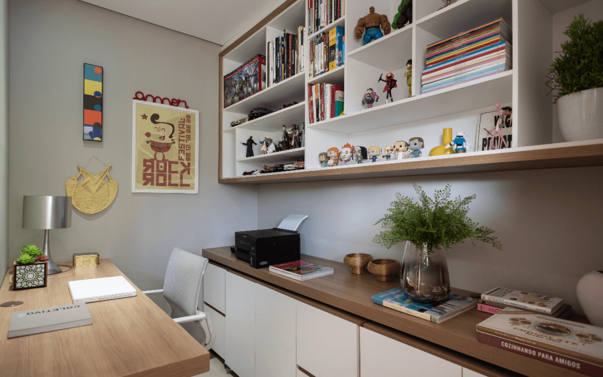Espa&ccedil;os pequenos exigem planejamento para um aproveitamento eficiente (Projeto: Atelier Paulo Tripoloni | Imagem: Adriano Escanhuela)