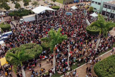 Festa para marcar o Dia do Trabalhador gera faturamento a ambulantes