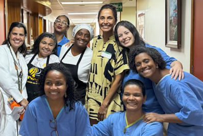 Camila Pitanga visita INCA para construir personagem com câncer em 'Dona de Mim' 