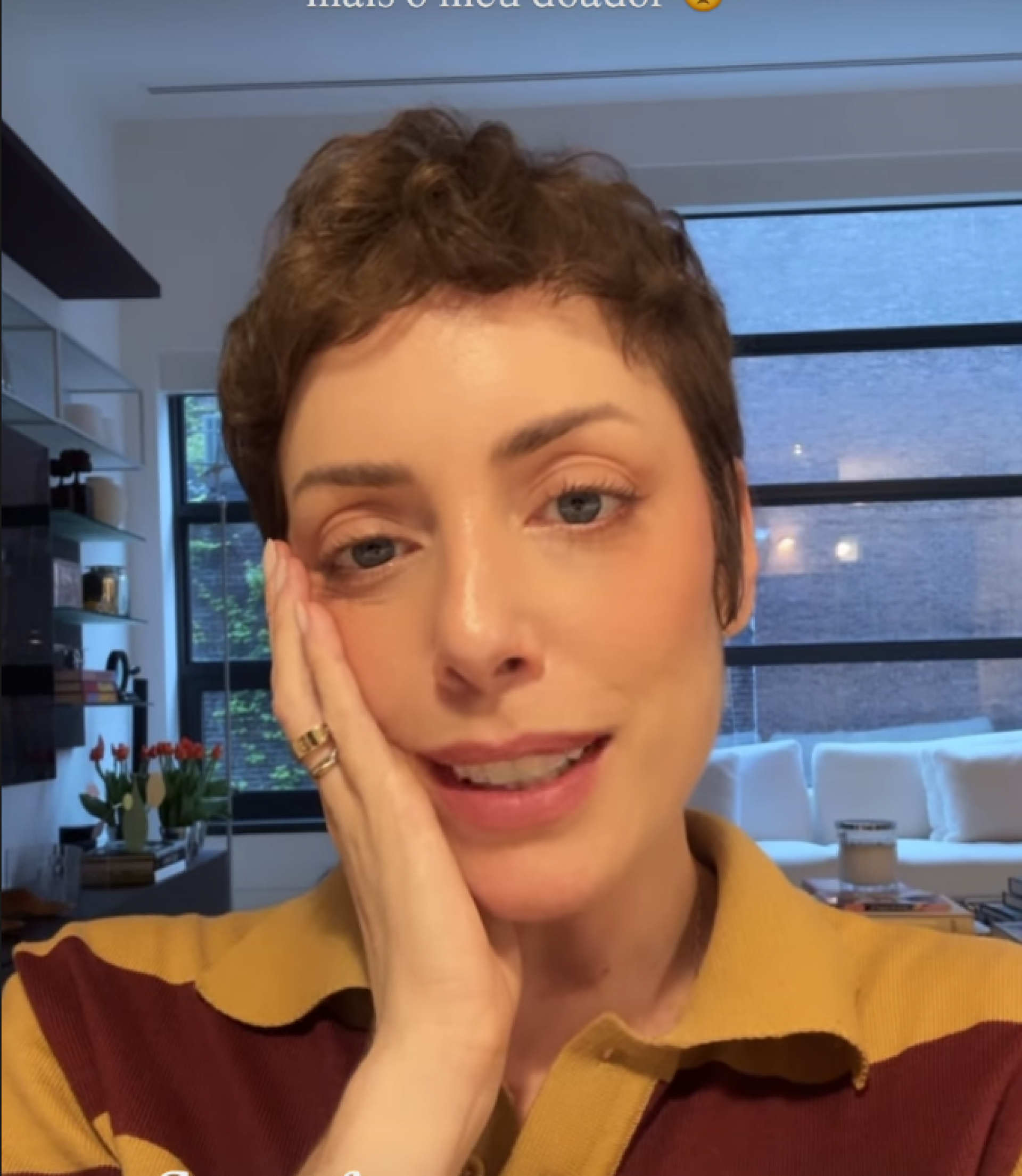 Fabiana Justus relata emoção ao receber carta do doador de medula e revela impedimento de contato - reprodução Instagram