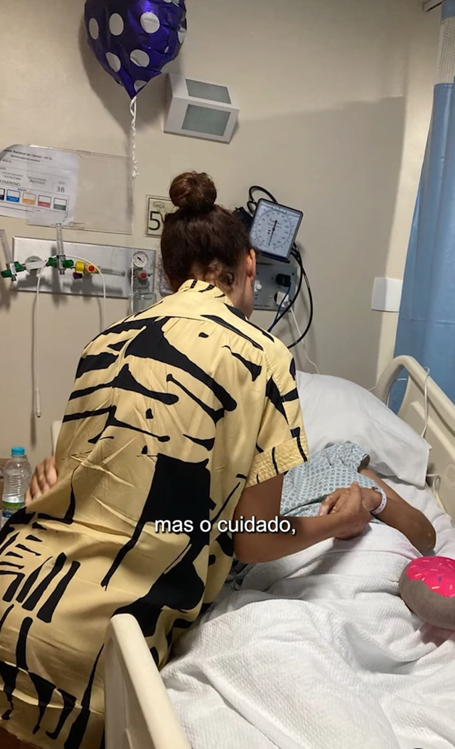 Camila Pitanga se conecta com pacientes do INCA ao viver personagem com câncer em nova novela da Globo - reprodução Instagram