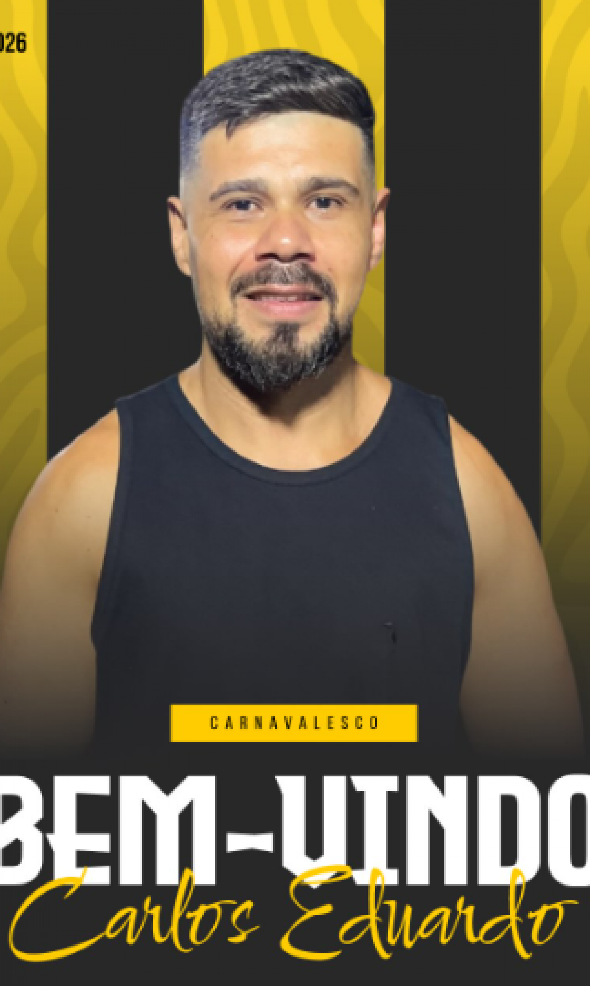 Carlos Eduardo, mais conhecido como Cadu, é o novo carnavalesco da São Clemente - Reprodução de vídeo / Instagram