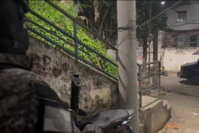 Morro dos Macacos é palco de novo tiroteio intenso