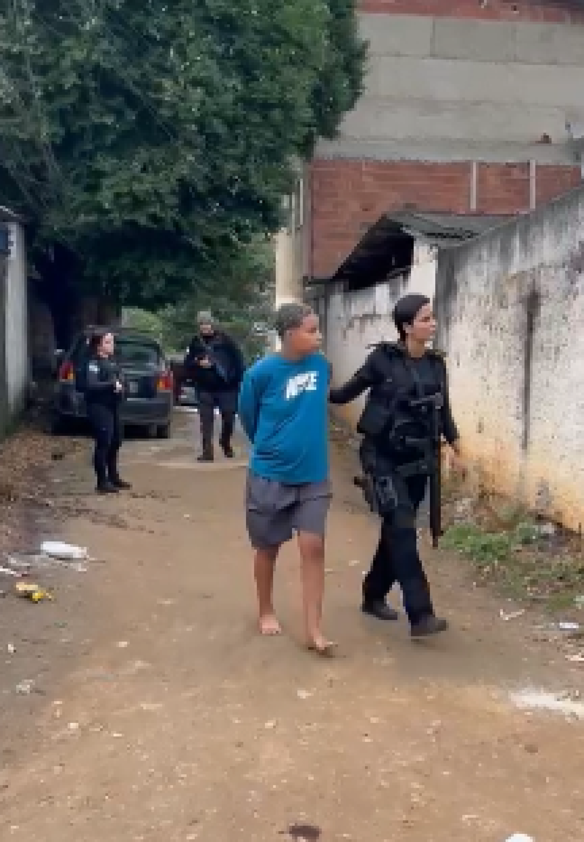 Prisões foram realizadas no bairro Maria Paula - Reprodução/Redes sociais