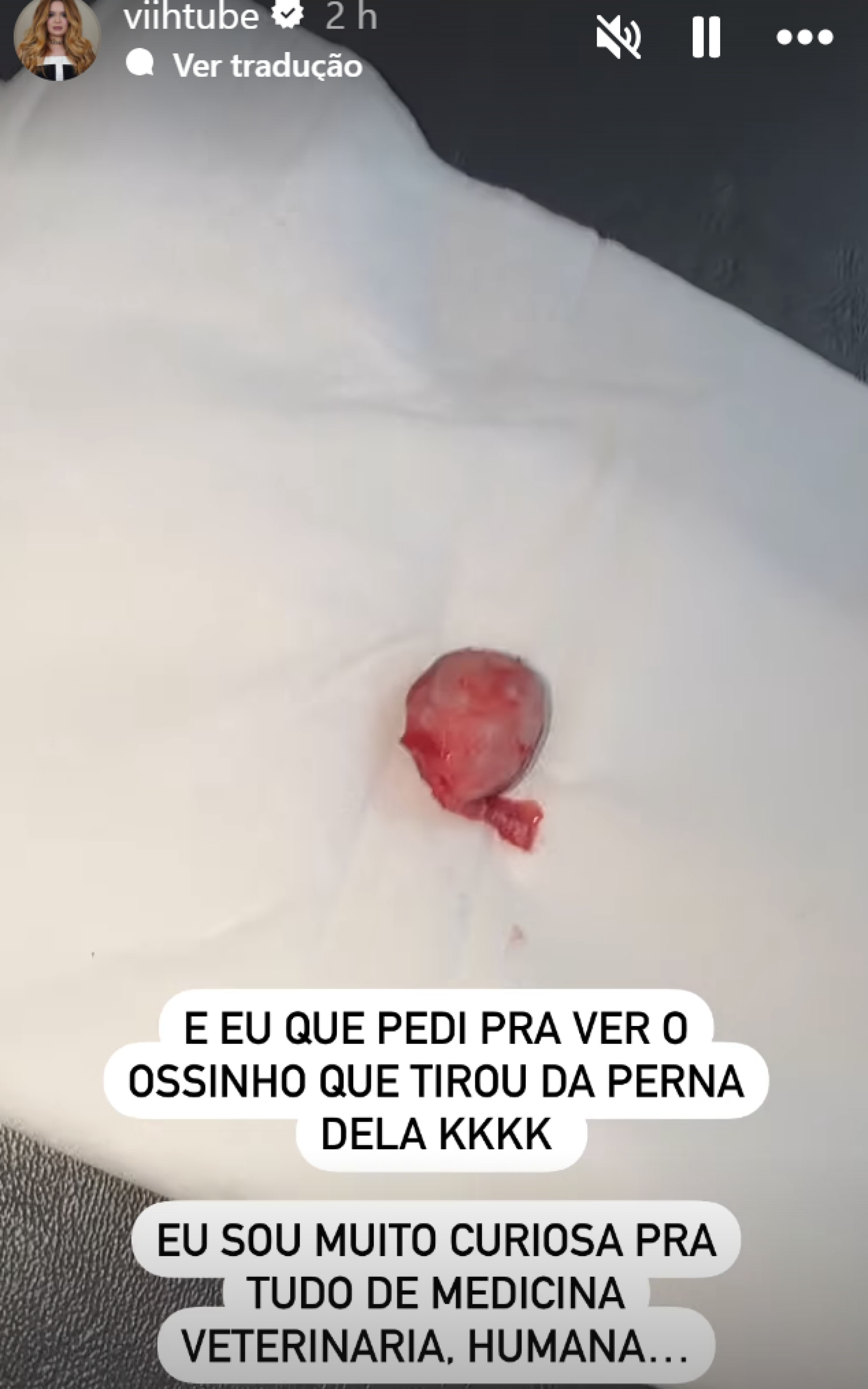 Viih Tube acompanhou operação de Lilo e revelou interesse por procedimentos médicos  - reprodução Instagram