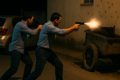 Homem dispara contra a PM no Boa Fortuna