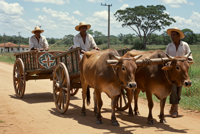 Mais uma Festa dos Carros de Boi em Raposo
