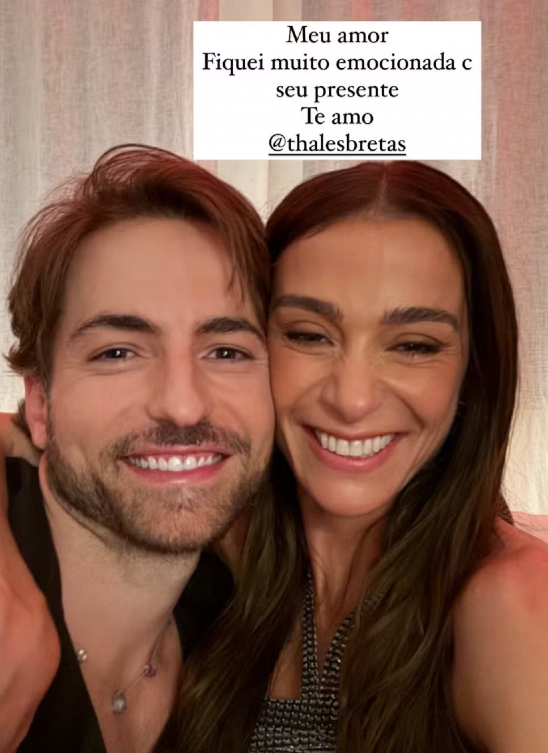 Thales Bretas e Mônica Martelli - reprodução Instagram