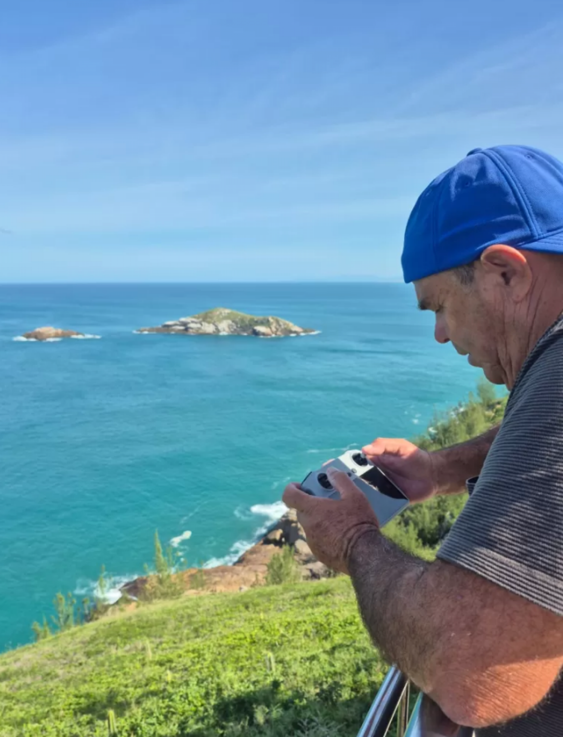 Baleias-fin (Balaenoptera physalus) s&atilde;o avistadas  - Felipe Peixoto e Marcelo Gah