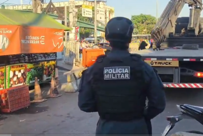 Operação na Maré visa reposição de blocos de concreto para evitar roubos de cargas e veículos